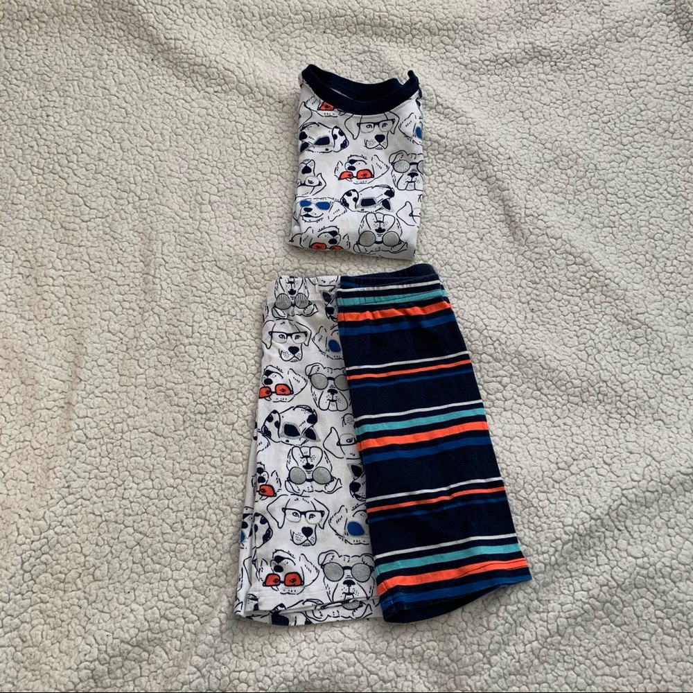 Carter’s 3-Piece Pajamas, dog with sunglasses
